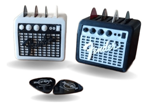 Holder Pick 7 Uñetas. Amp Fender