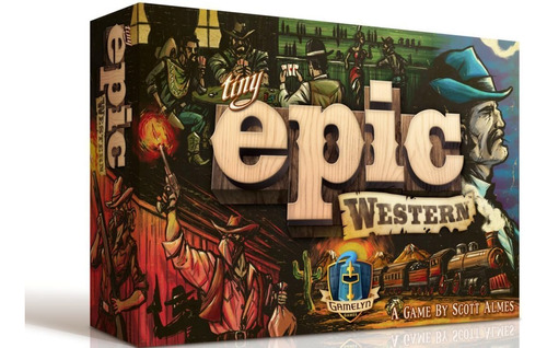 Juego De Mesa Boomtown, Tiny Epic Western/estrategia