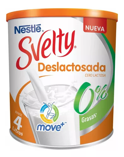 Nueva! Leche Polvo Svelty A2 Deslactosada 0% 370g Sin Tacc