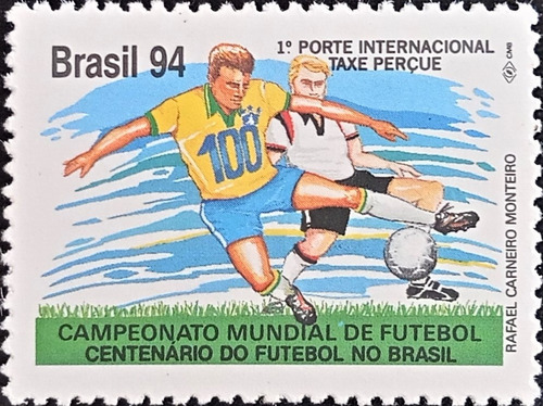 Brasil Deportes, Sello Sc 2477 Fútbol Año 1994 Mint L18760