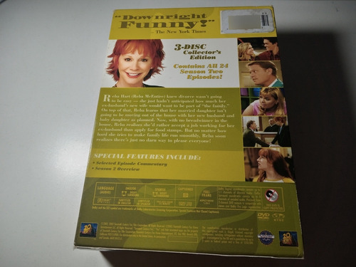 Reba Temporada 1 Y 2 (reba Mcentire) Completas Dvds (Usado)