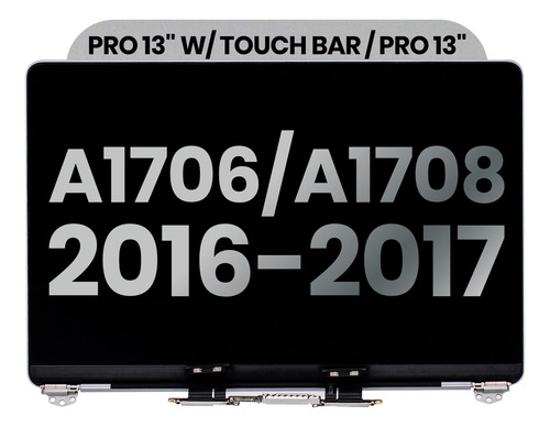 Tela Display Para Macbook Pro 13 A1706 A1708 Cinza