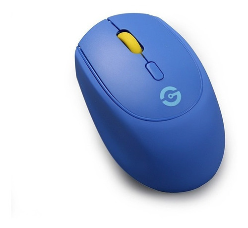 Mouse Wireless Getttech Gac-24406b Colorful Azul