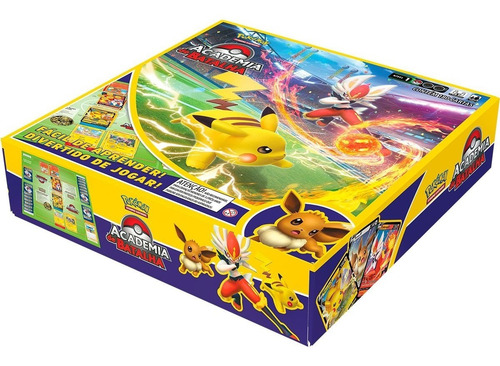 Cartas Pokemon Box Academia De Batalha Copag Português Tcg
