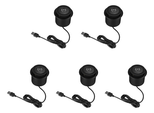 Cargador Inalámbrico Rápido De 5 X 10 W - Wi Rápido Integrad
