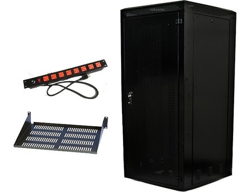 Rack Gabinete De Piso 24 Ru 1cm Multitoma Y Dos Bandejas Mercado Libre Rack Gabinete De Piso 24 Ru 1cm Multitoma Y Dos Bandejas Mercado Libre