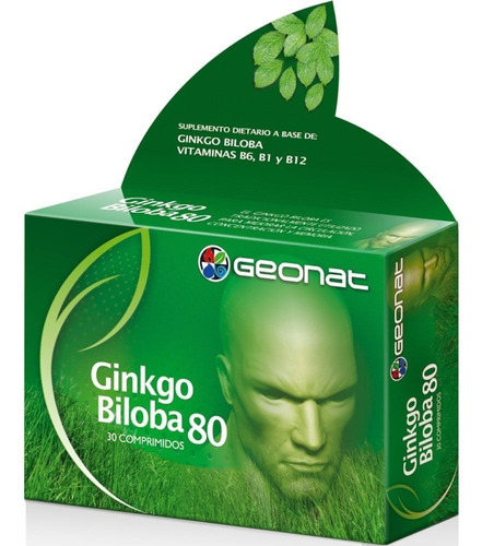 Geonat Ginkgo Biloba 80 X 30 Comprimidos