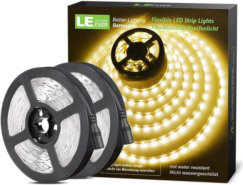 Tira Led  X 20 Mts Luz Calida Fria Fuente 12v Cenefa Techo