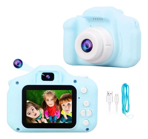 Mini Camara Digital Hd Para Niños Videos Fotos Recargable