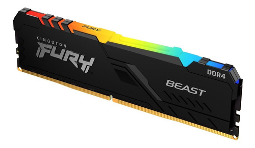 Memoria Ram 16gb 3200mhz Kingston Fury Beast Rgb Ddr4 P