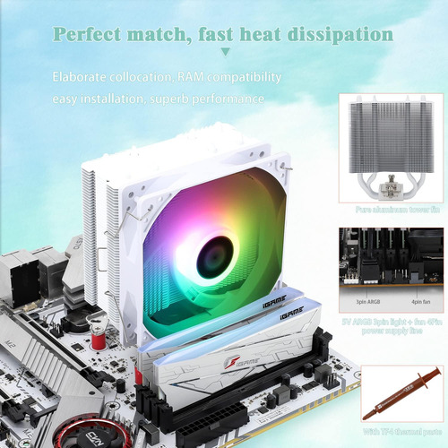 Thermalright Assassinx120 R Se Enfriador De Aire De Cpu Whit