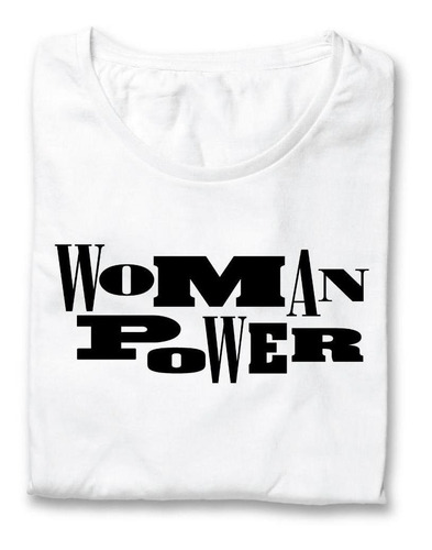  Remera De Mujer - Woman Power  By Lea Correa