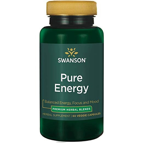 Swanson Pure Energy 60 Caps Veg