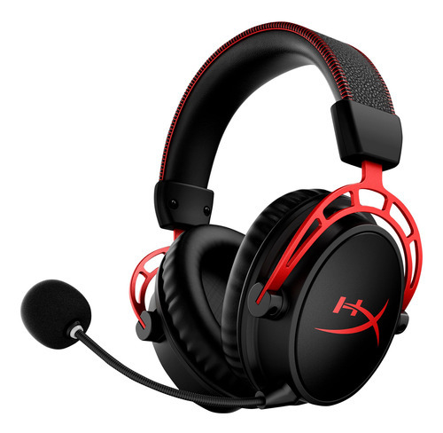 Auriculares Hyperx Cloud Alpha Inalámbricos Negro/rojo Color Negro