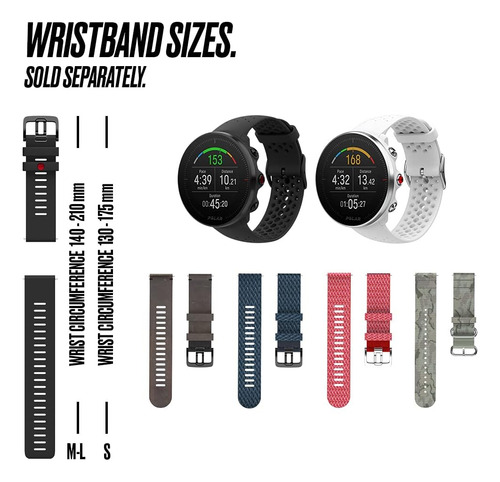 Reloj Polar Vantage M Gps - Monitor Biométrico