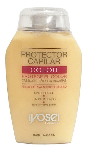 Protector Capilar Color Iyosei Para Cabellos Teñidos X150g