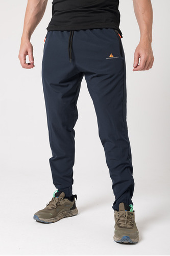 Pantalon Hombre Microfibra Deportivo Urbano Az - Pmicrolux