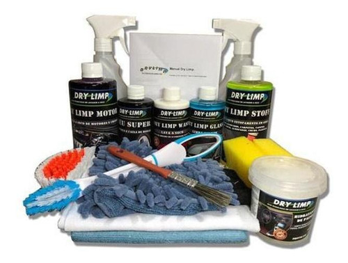 Mini Kit Completo Lavagem Ecologica Dry Limp- 20 Lavagens