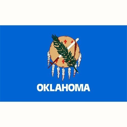 Tiendas En Línea De Oklahoma 3 Pies X 5 Pies Bandera Impresa