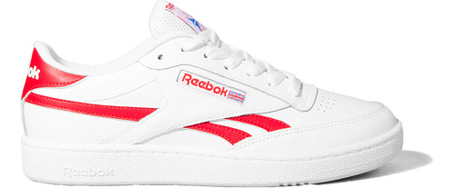 Zapatillas Reebok Club C Revenge Blanco Rojo Mujer