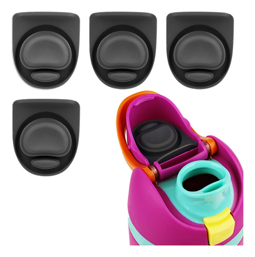 4 Tapones De Repuesto Compatibles Con Owala Freesip De 24 Oz