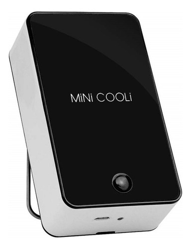 Mini Acondicionador De Aire Ventilador Portable Usb Color Negro