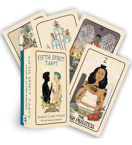Fifth Spirit Tarot: A 78 Card Deck And Guidebook, De Burgess, Charlie Claire. Editorial Hay House, Capa Mole, Edição 2022-12-16 00:00:00 Em Inglês