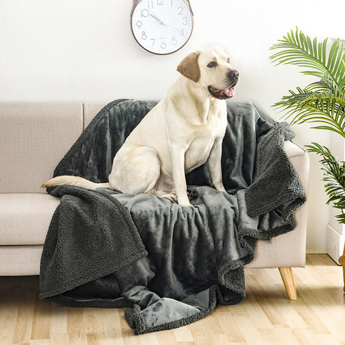 Manta Impermeable Para Perros, Manta De Franela Para Gris S