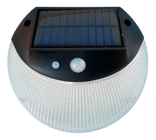 Imagen 1 de 10 de Lámpara Reflector Panel Solar Con Sensor Movimiento 25w