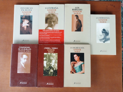 Colección De Novelas De Sándor Márai. 