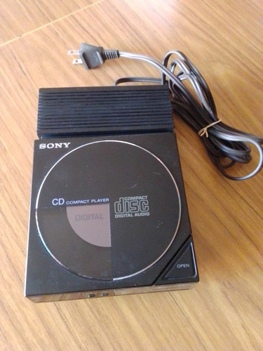 Antiguo Discman Sony D-14 Con Base Original (leer Descrip)