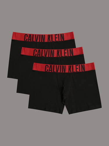Pack 3 Bóxers Hombrec Algodón Power Negro Calvin Klein