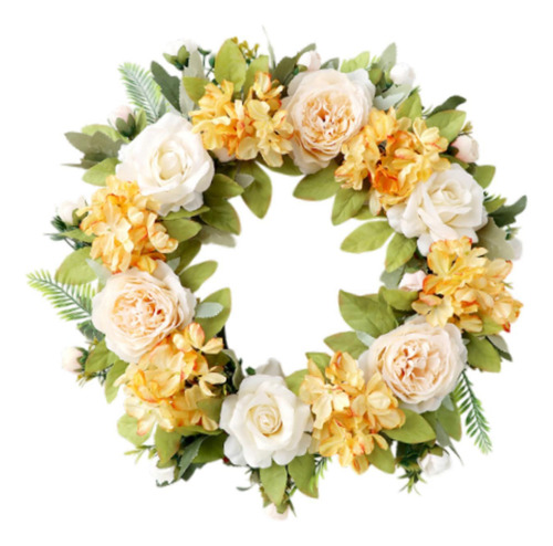 Corona De Flores Artificial Flores