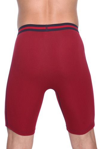 Ropa Interior A Rayas Para Hombre Con Abertura Lateral Y Cal