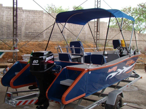 Lancha De Alumínio Malloy Modelo Fast 650