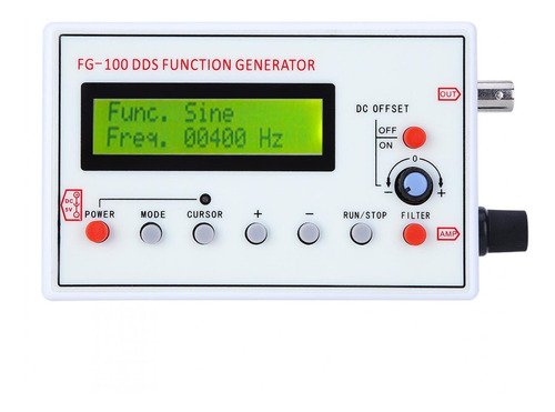 Fg100 Dds Función Generador Frecuencia Sinusoidal 1hz500khz