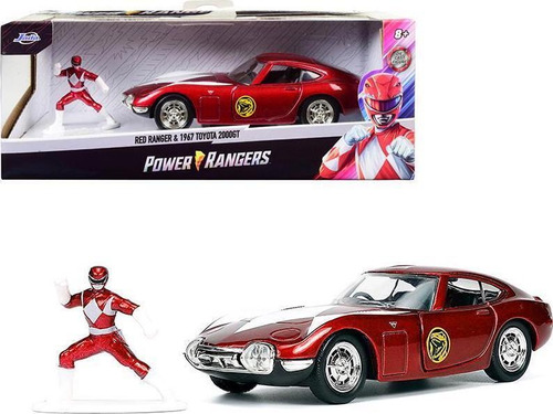 Vehiculo Power Rangers Con Figura 1-32 Jada Varios Modelos