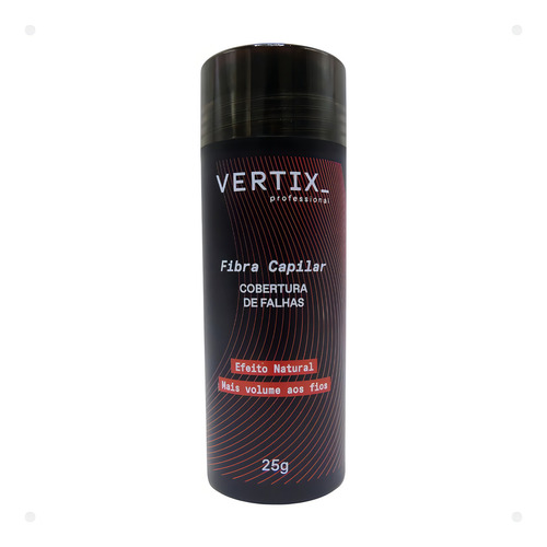 Kit Fibra Capilar Loira E Aplicador Vertix