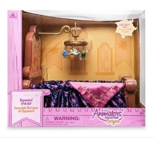 Bebe rapunzel muñeca cuna sales