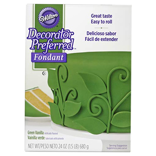 Fondant Verde Wilton Decorator Preferred, 24 Oz. Fondant Ici