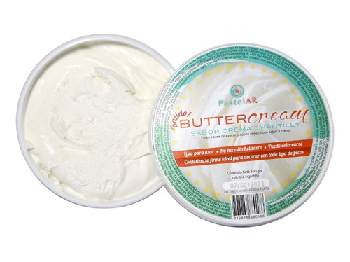 Buttercream Pastelar Varios Sabores X 360g