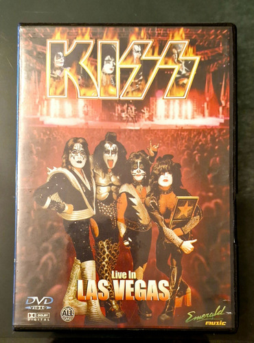 Kiss Live In Las Vegas     Como Nuevo!!!!!!!