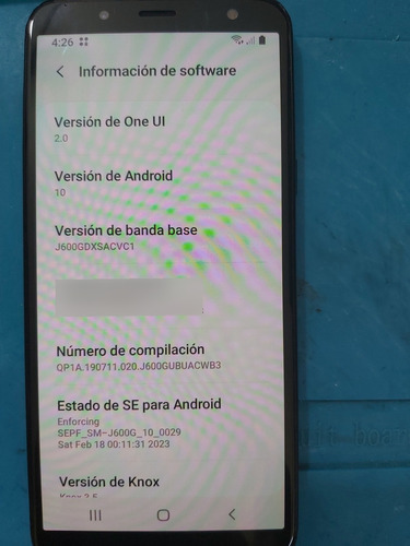 Galaxy J6 32 Gb 2 Gb Ram Detalles, Liberado Negro (Usado)