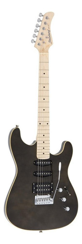 Guitarra elétrica Strinberg SGS Series SGS180 de  mogno transparent black brilhante com diapasão de bordo