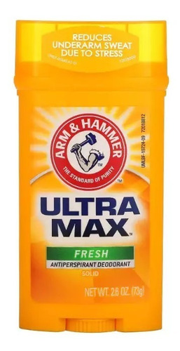 Barra antitranspirante Arm & Hammer Ultra Max Fresh Solid