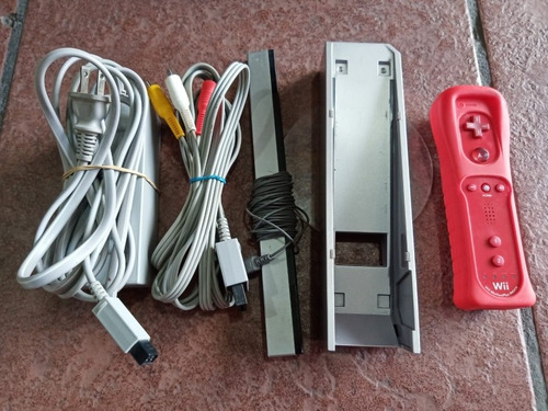 Imagen 2 de 5 de Nintendo Wii Color Rojo Edicion Mario Bros 25 Aniversario
