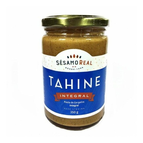 Tahine Integral Sésamo Real 350g 