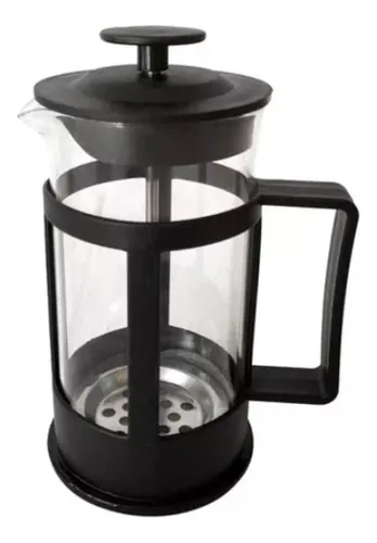Cafetera Manual Embolo Prensa Francesa Vidrio 600ml Ganga Shop