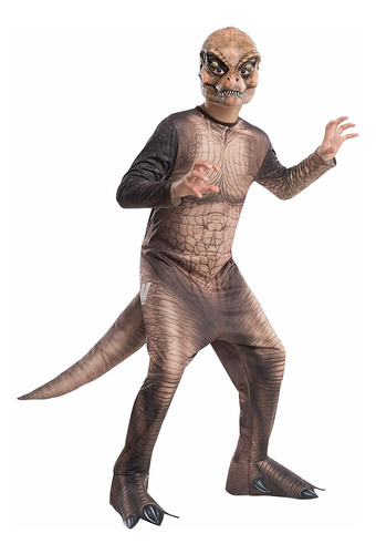 Disfraz De Dinosaurio T-rex De Jurassic World, Talla S, 4-6,