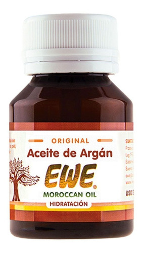 Ewe Moroccan Oil Aceite De Argán Original 50ml Cabello Sano